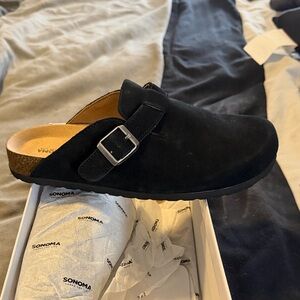 Sonoma Black women’s Loafers with Buckle